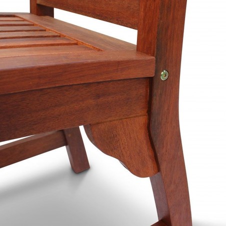 Exmoor Hardwood Side Chair Side detail