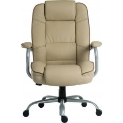 Goliath Duo Executive Office Chair - Cream Front View