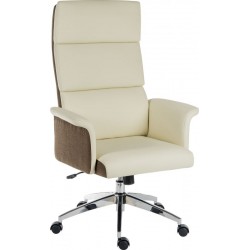 Elstree High Executive Office Chair - Cream