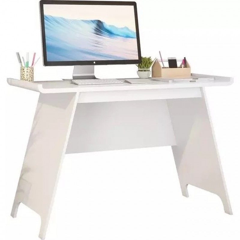 Towson Trestle Desk - White