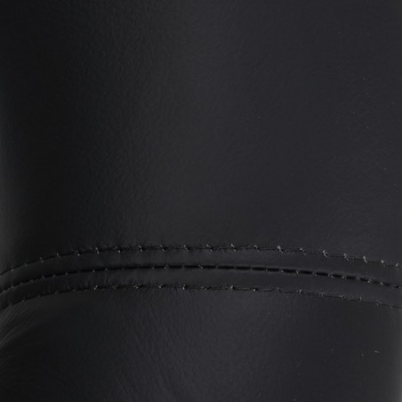 Deluxe Sorrento Leather Kitchen Stool - Black Colour Swatch