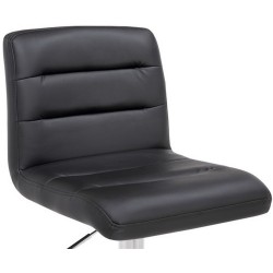 Luscious Bar Stool, black, seat detail