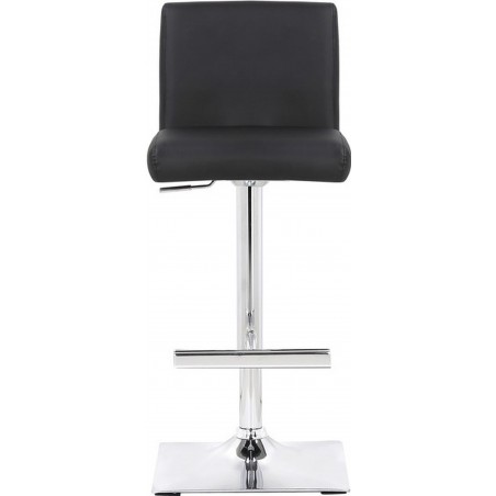 Snella Bar Stool, black front view