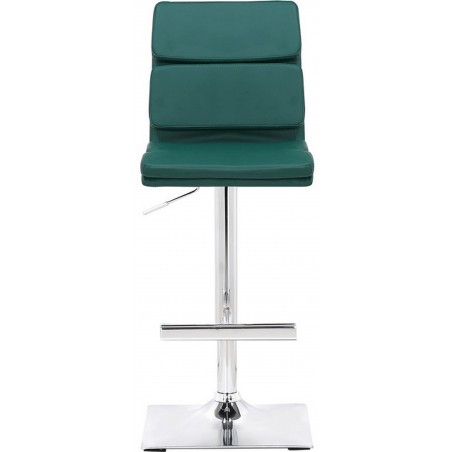 Moderno Kitchen Stool, green, front view
