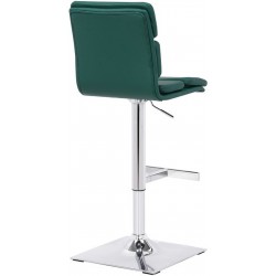 Moderno Kitchen Stool, green, angled rear view