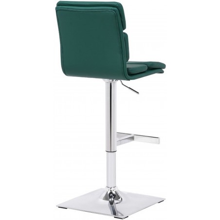 Moderno Kitchen Stool, green, angled rear view
