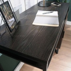 Canyon Lane Industrial Style Office Desk Table top View