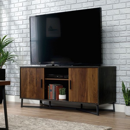 Canyon Lane Industrial Style TV Stand Mood Shot 1