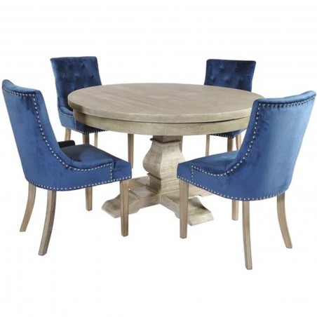 130cm Round Dining Table Mood Shot