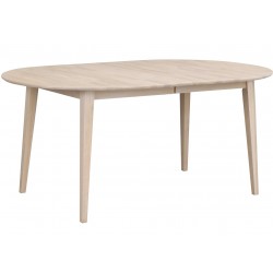 Filippa Extending Oval Dining Table Closed