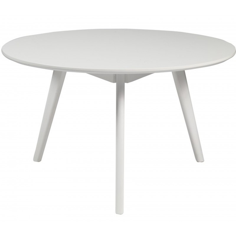 Yumi Round Coffee Table - White
