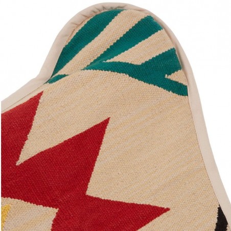 Haji Aztec Butterfly Chair - Multi Coloured Pattern Detail