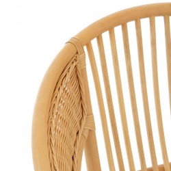 Calvi Rattan Chair - Natural Back Detail