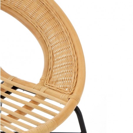 Calvi Rattan Chair - Natural seat detail