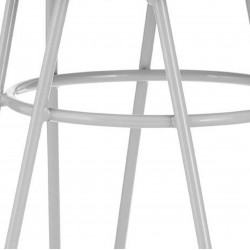 District Metal Hairpin Stool - Grey Frame detail
