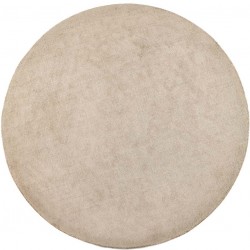 Reef Eco-Friendly Easy Care Round Rug - Beige