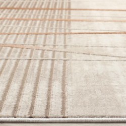 Reeds Abstract Rug Edge Detail