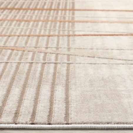 Reeds Abstract Rug Edge Detail