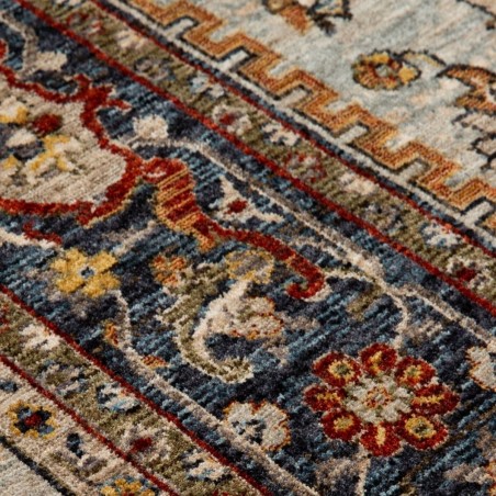 Sarouk 1144 W Persian Style Rug - Brown pattern Detail