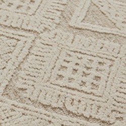 Hampton Geometric Tribal Wool Rug pattern Detail