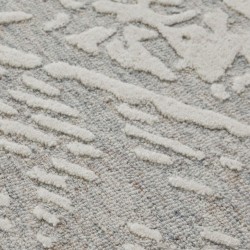Hampton Tokyo Abstract Wool Rug Pattern detail