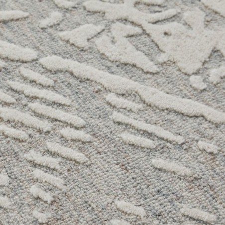 Hampton Tokyo Abstract Wool Rug Pattern detail