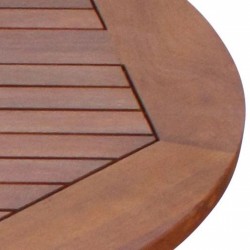 Tavistock hardwood table Detail