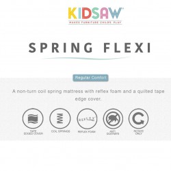 Kidsaw Deluxe Sprung Single Mattress