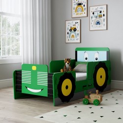 Kidsaw Tractor Junior Toddler Bed Mood Shot