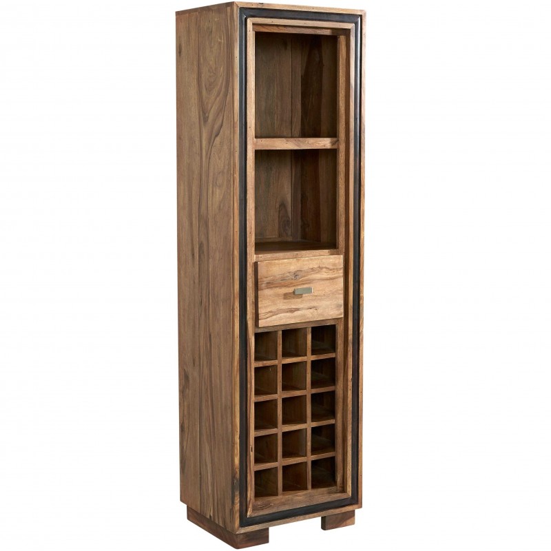 An image of Ambur Bookcase & Wine Rack