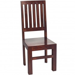 Indore Dark Mango Wooden Dining Chair