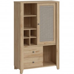 Cestino One Door Two Drawer Cabinet