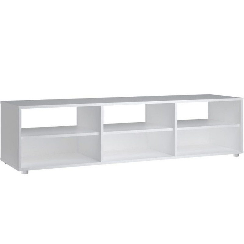 Medina Open Shelf TV Unit - White
