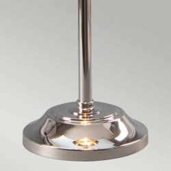 Agen Retro Metal Stick Lamp - Nickel Base detail