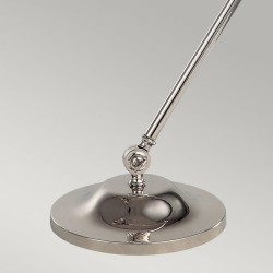 Agen Retro Metal Desk Lamp - Nickel Base Detail
