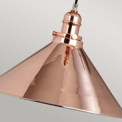 Agen Retro Rise & Fall Pendant Light Copper Shade detail