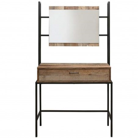 Camden Urban Dressing Table & Mirror Front View