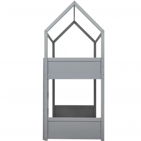 Home Bunk Bed - Grey Side View