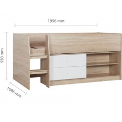 Layton Cabin Bed - Dimensions