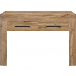 Compton Two Drawer Console Table Front View