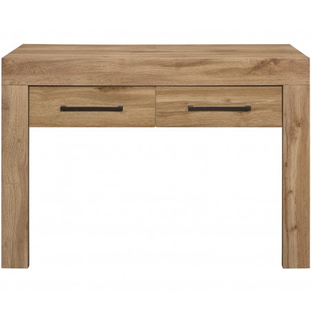 Compton Two Drawer Console Table Front View