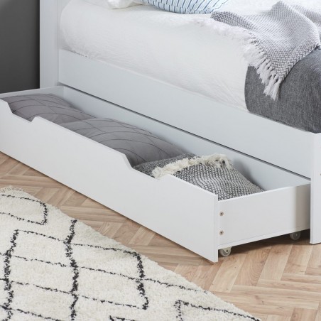 Alfie Double Bed with Storage Pullout Drawer Detail
