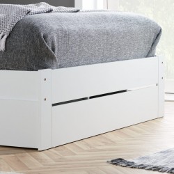 Alfie Double Bed with Storage Footboard Detail