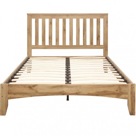 Hampstead Wooden Bed Frame Front View