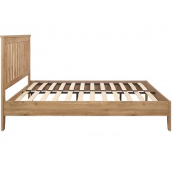 Hampstead Wooden Bed Frame  Side View