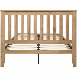 Hampstead Wooden Bed Frame Rear View