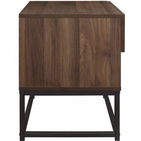 Houston One Drawer Bedside Cabinet Side View