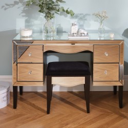 Palermo Four Drawer Dressing Table Mood Shot Front