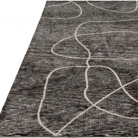 Mason Linear Abstract Rug Full Length View