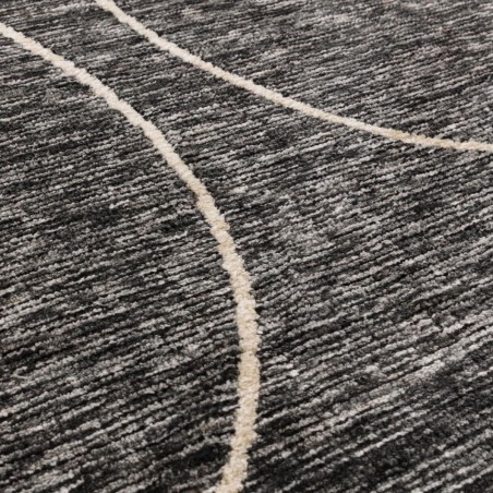 Mason Linear Abstract Rug Pattern Detail